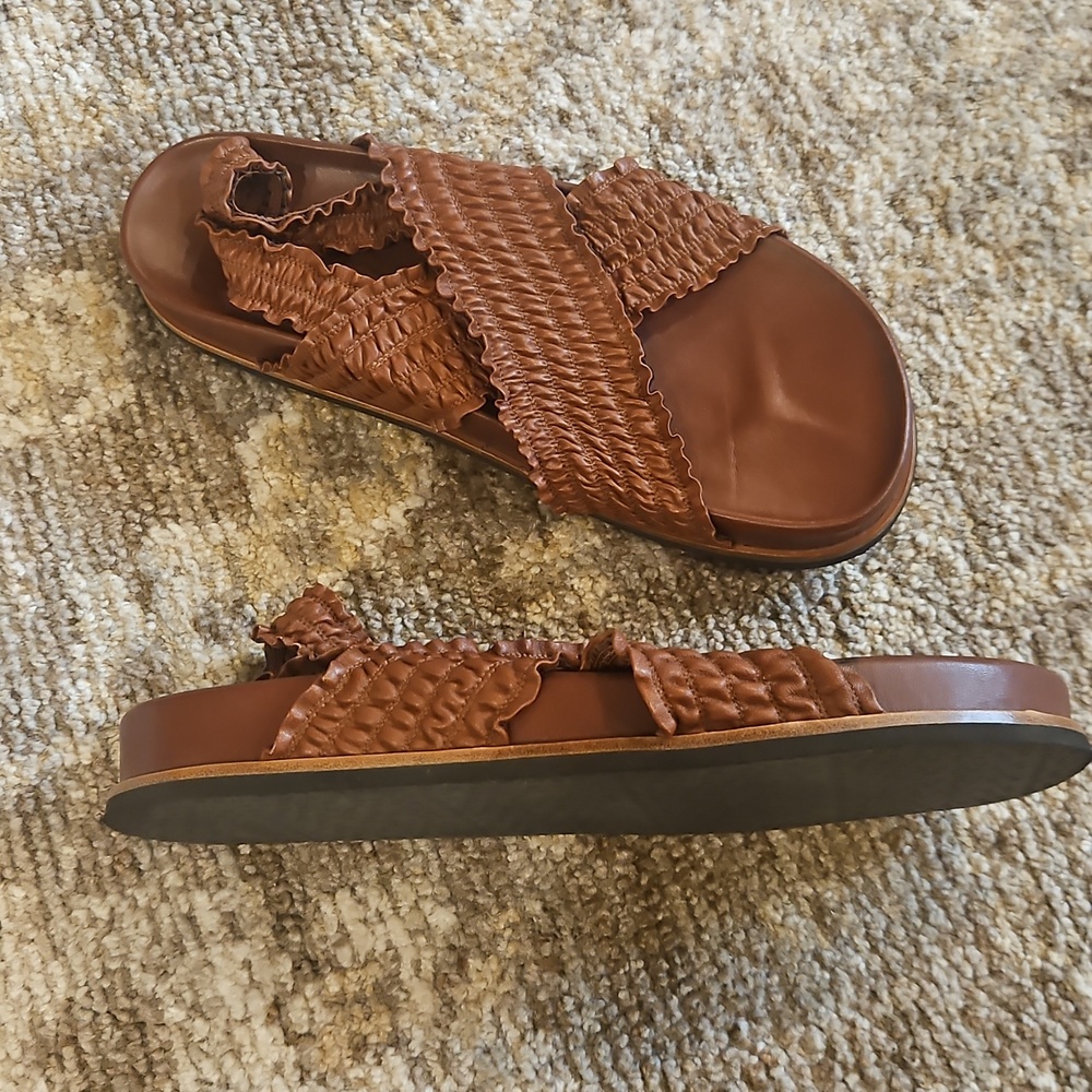 rag & boneBailey Leather Cross-Strap Sandals - Picture 4 of 7